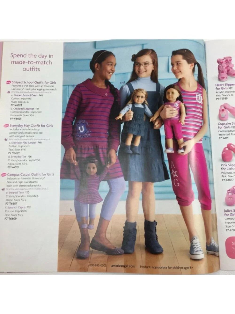 American Girl AG Catalog 25 Years July 2011 My Kanani Julie Molly Doll